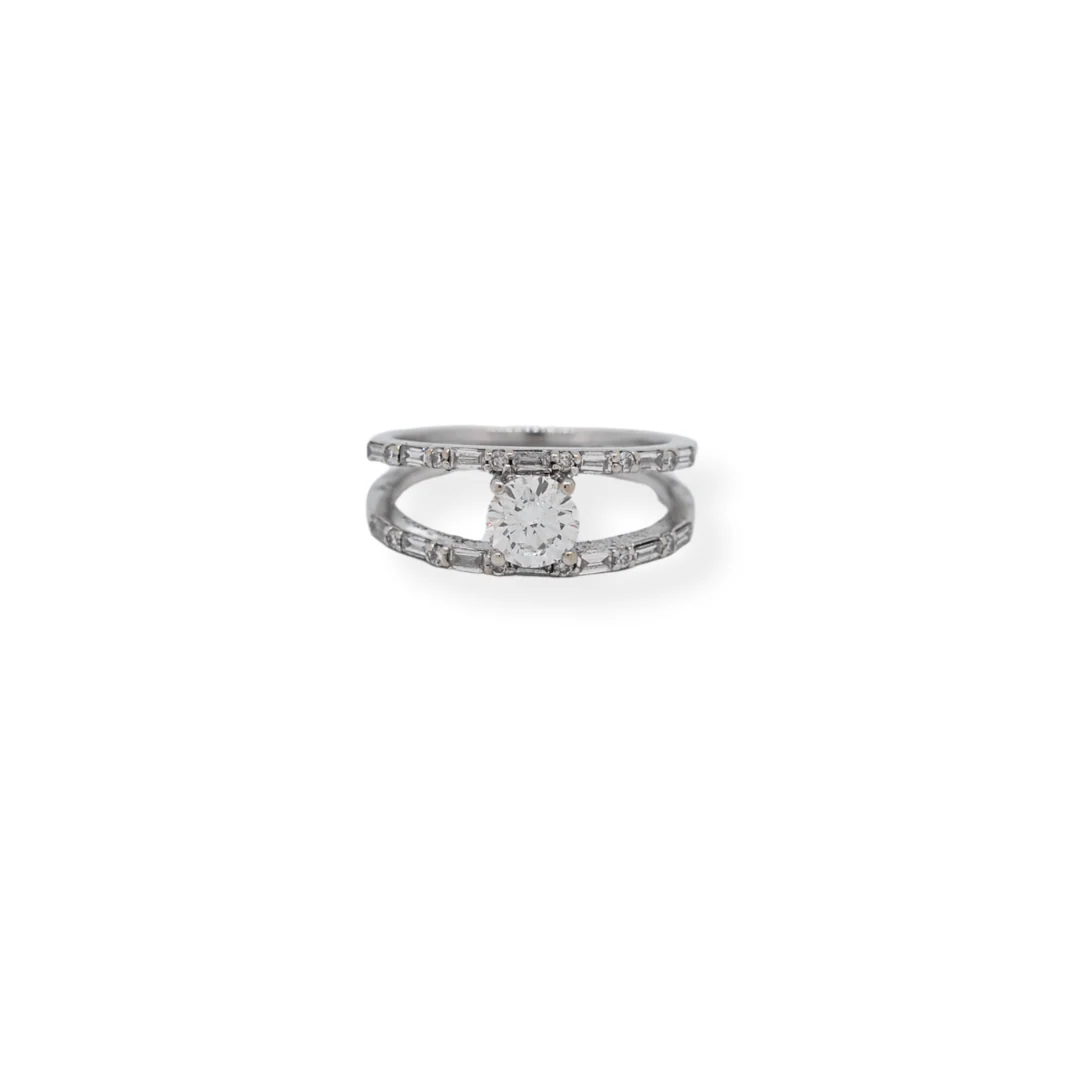 18ct gold diamond ring