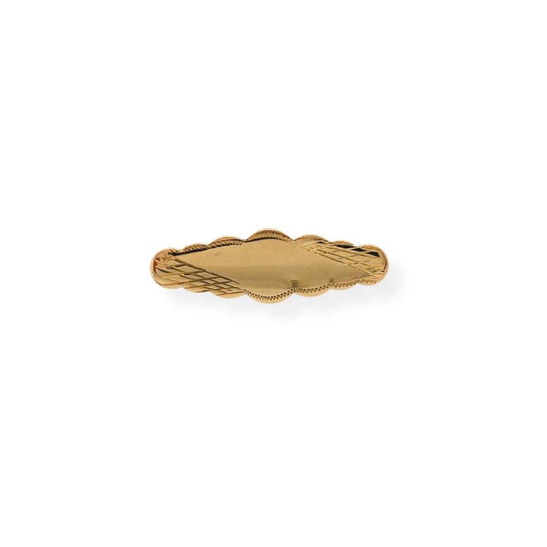 9ct baby brooch