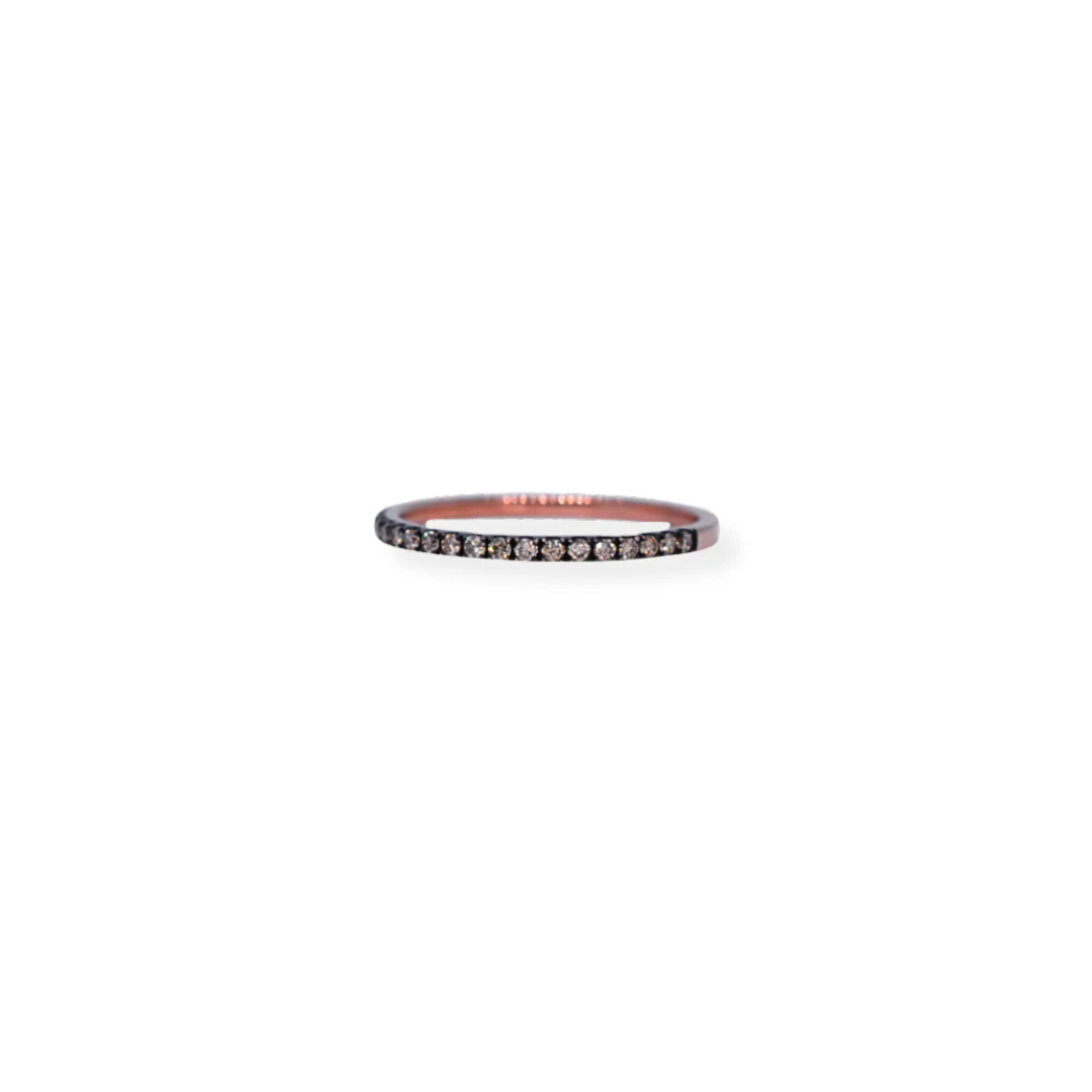 9ct gold diamond ring - Image 2