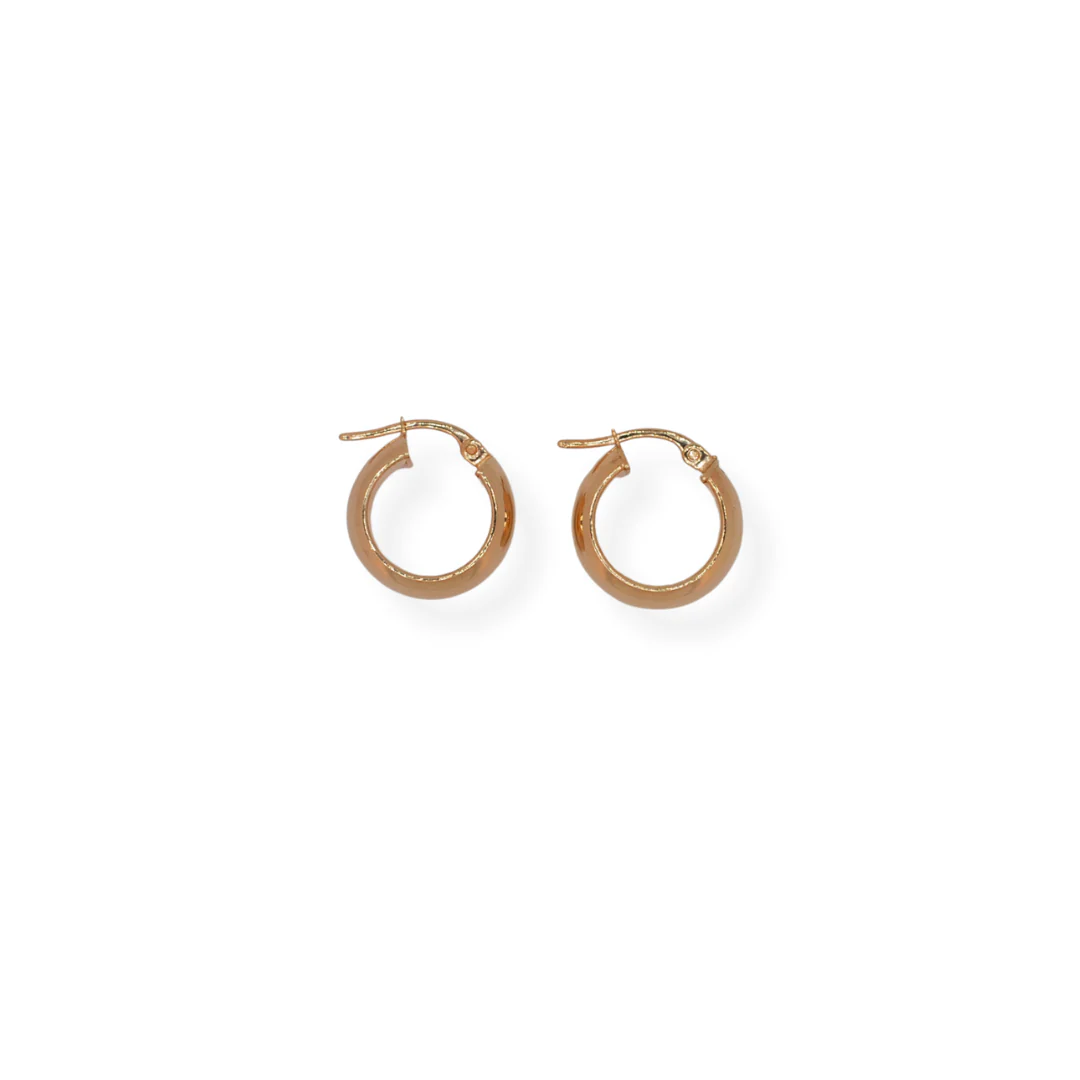 9ct gold earrings - Image 2