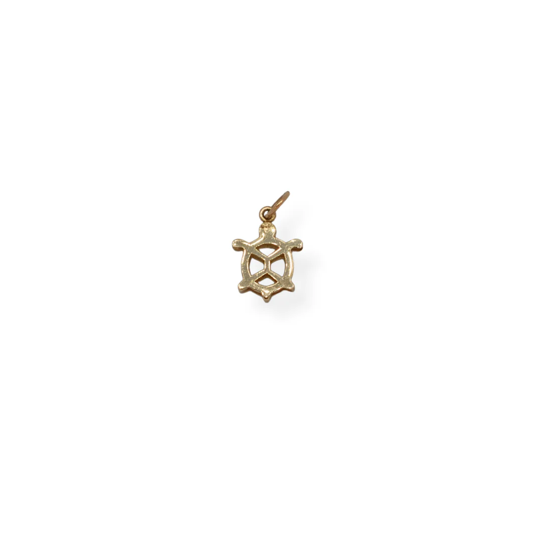 9ct gold turtle charm
