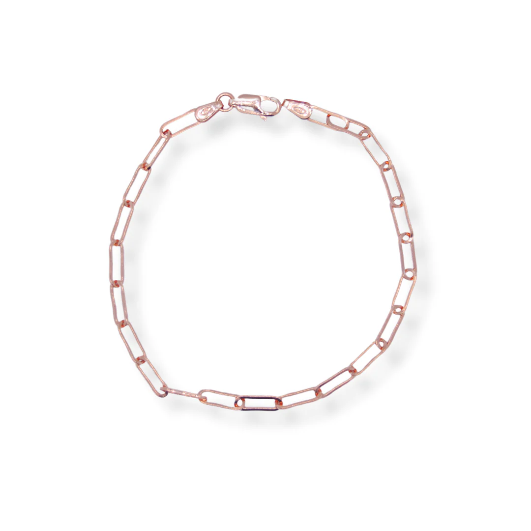 9ct rose gold bracelet
