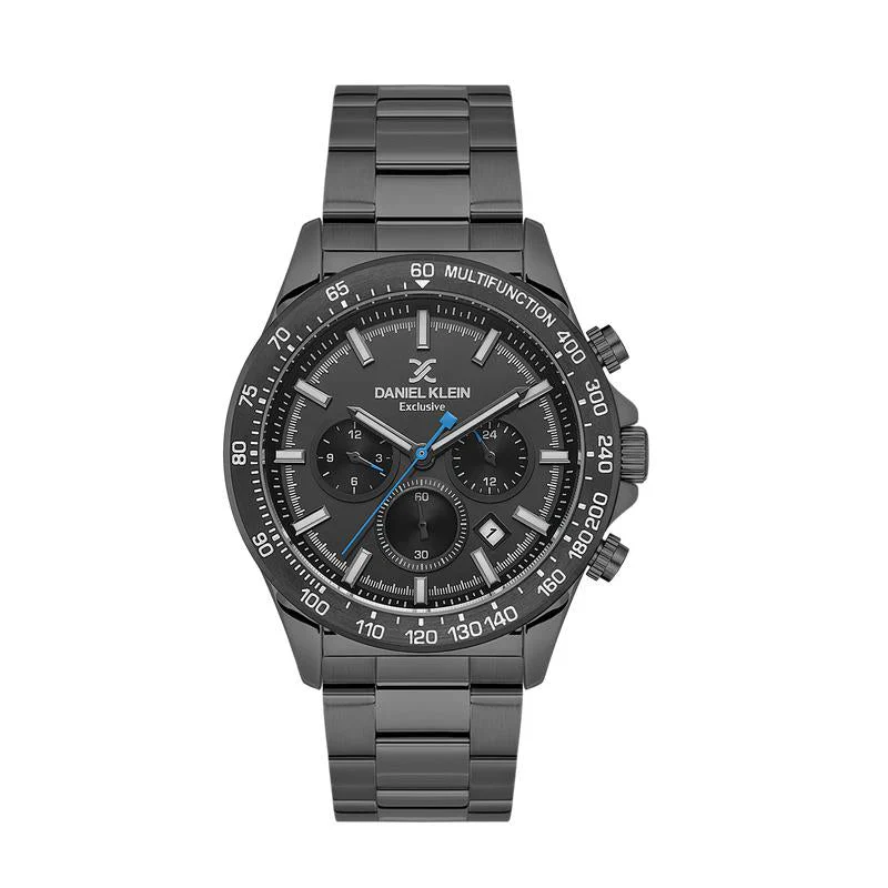 Daniel Klein Exclusive Black Dial Multifunction Watch DK.1.13852-5