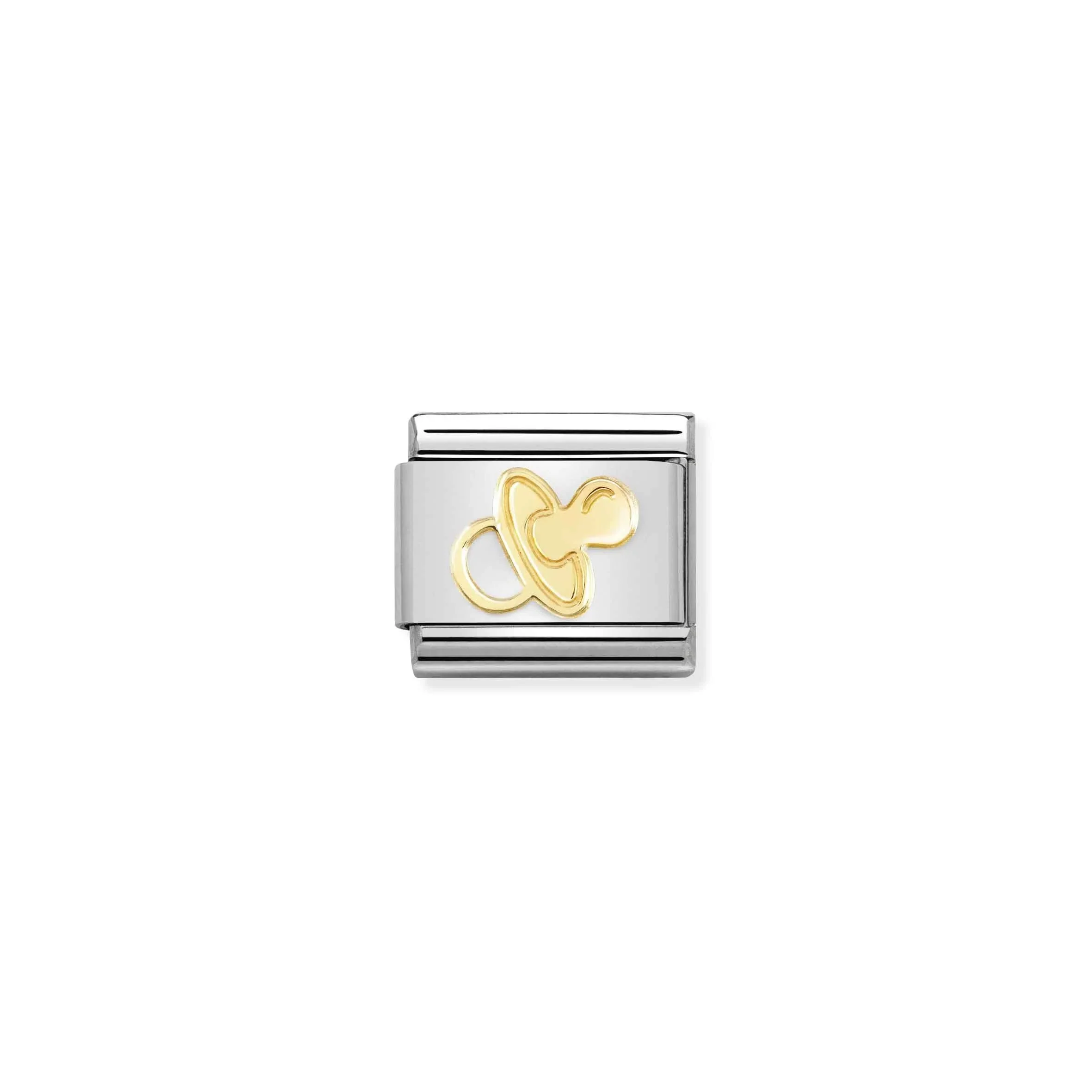 Gold pacifier