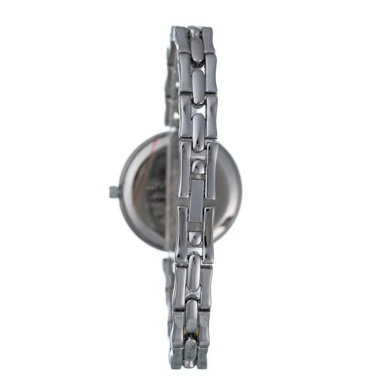 Hallmark Silver Ladies Black Dial HE1502B - Image 2