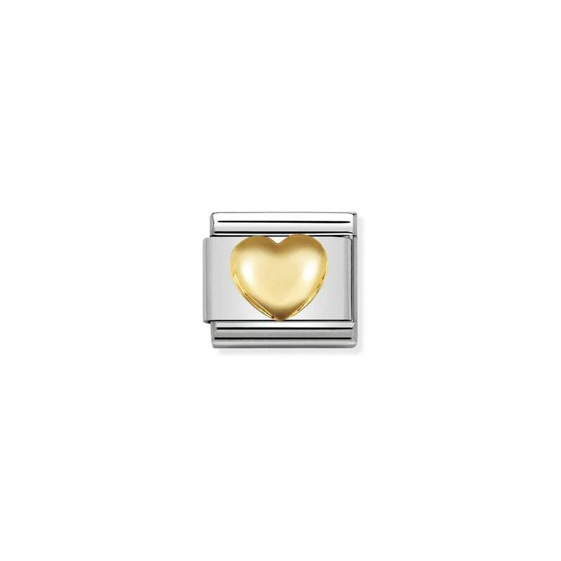 Raised heart link