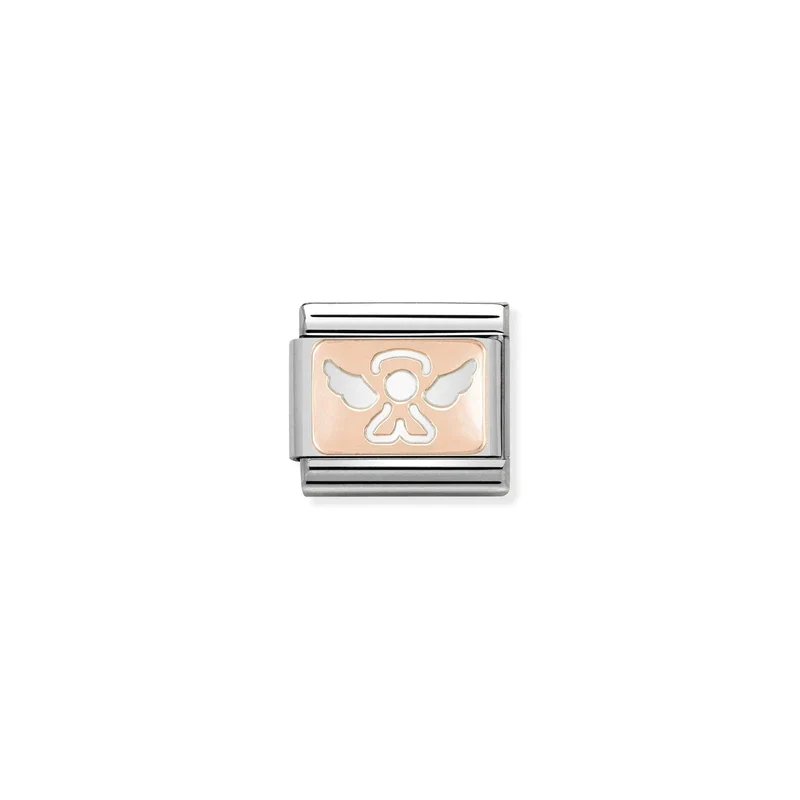 Rose gold plate angel