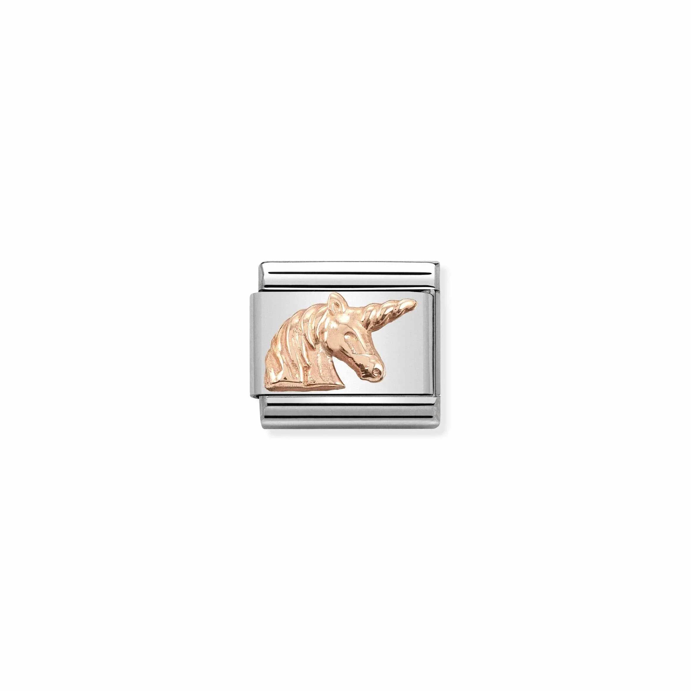 Rose gold unicorn