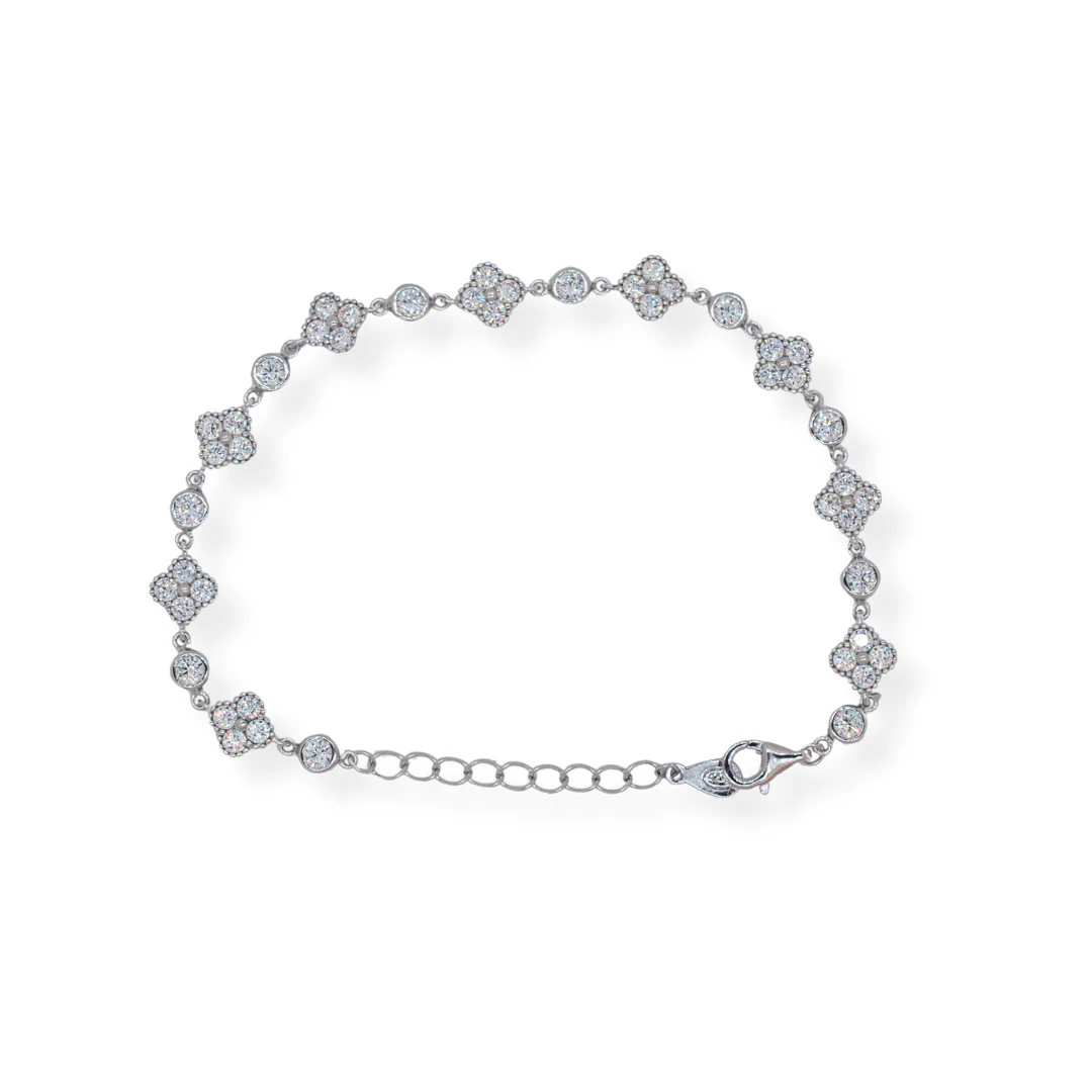 Silver cz bracelet - Image 2