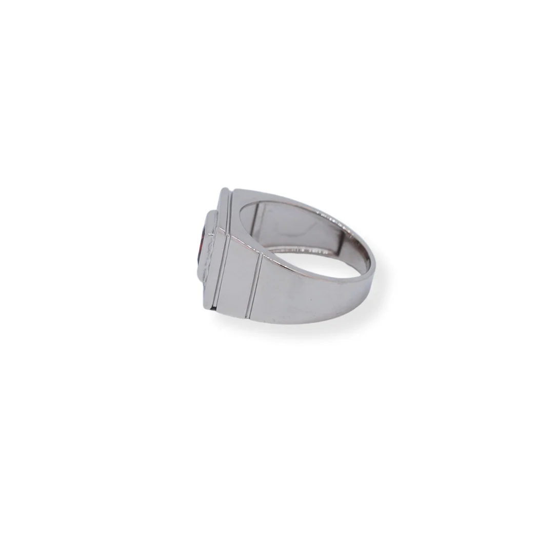 Silver cz ring - Image 2