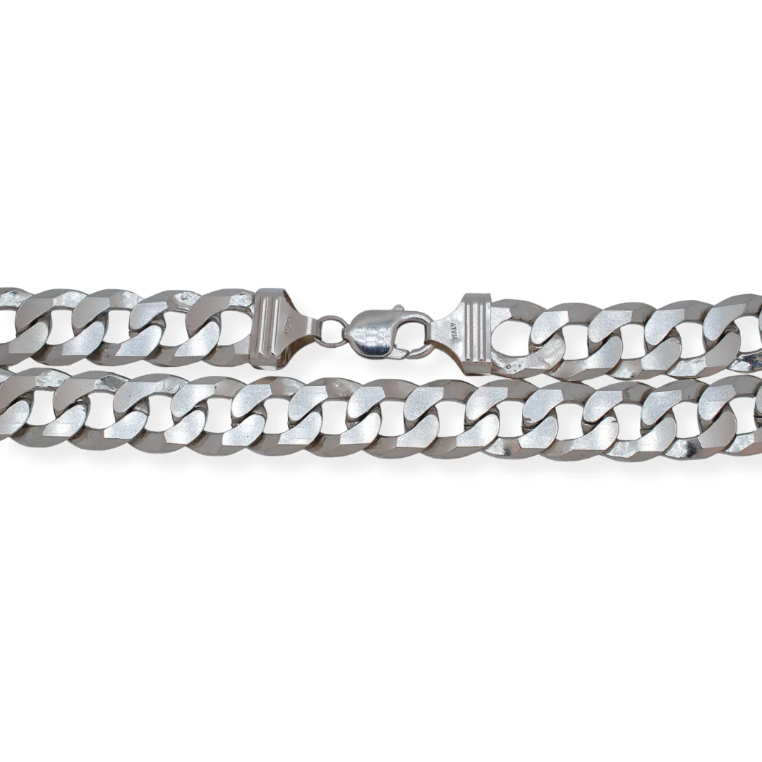 Silver Round Curb chain - Image 2