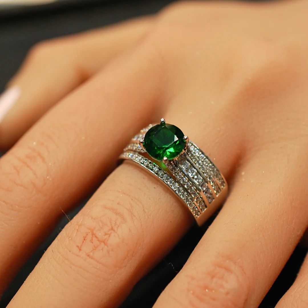 Sterling Silver Cz Ring - Image 3